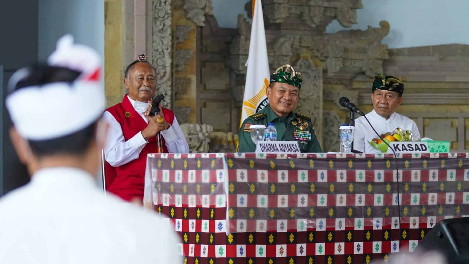 PHDI : Kehormatan Bagi Umat Hindu Dikunjungi Pimpinan TNI AD