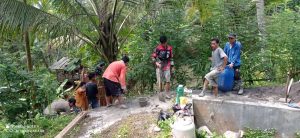TNI AD Manunggal Air Membantu Masyarakat Kesulitan Air