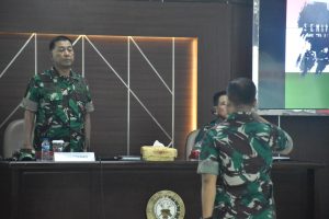 Tactical Floor Game (TFG) Seminar TNI Angkatan Darat VI Tahun 2022
