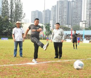 Pangdam Jaya/Jayakarta Hadiri Pembukaan Liga Santri Piala Kasad Tahun 2022