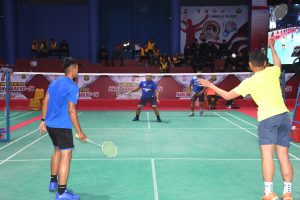 Bhayangkara Cup, Poldasu Bersama Kodam I/BB Jaring Atlet Bulu Tangkis Sambut Persiapan PON 2024