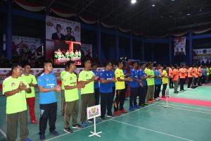 Bhayangkara Cup, Poldasu Bersama Kodam I/BB Jaring Atlet Bulu Tangkis Sambut Persiapan PON 2024