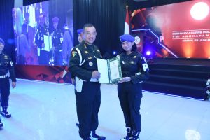 Peringati HUT Ke 76 Corps Polisi Militer TNI Angkatan Darat, Puspomad Gelar Apel Corpa di Pusdikpom Kodiklatad Cimahi