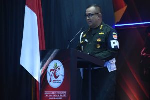 Peringati HUT Ke 76 Corps Polisi Militer TNI Angkatan Darat, Puspomad Gelar Apel Corpa di Pusdikpom Kodiklatad Cimahi