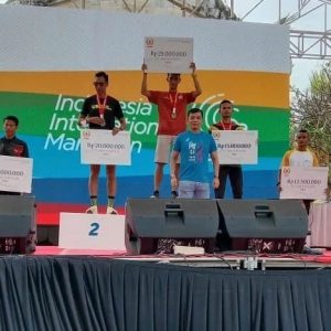 Atlet Divif 1 Kostrad Raih Prestasi dalam Event Indonesia International Marathon 2022