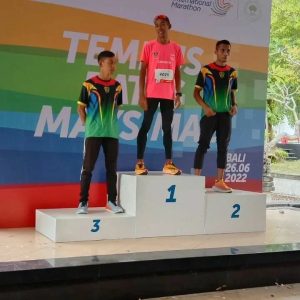 Atlet Divif 1 Kostrad Raih Prestasi dalam Event Indonesia International Marathon 2022