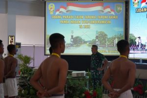 Kodam XVII/Cenderawasih Gelar Sidang Parade Calon Taruna Akmil TA 2022