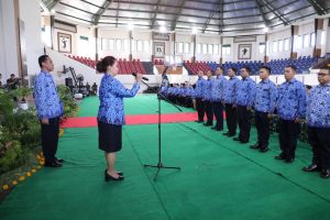 Ketua DPK Korpri Unit TNI AD Lantik Dewan Pengurus Korpri Sub Unit Kodam IX/Udayana