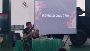 Kabintal Kostrad Berikan Materi Bintal Untuk Membangun Ketahanan Mental Bagi Prajurit dan Keluarga