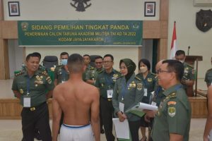 Pangdam Jaya Pimpin Sidang Calon Taruna dan Taruni Akmil TNI AD Reguler TA 2022