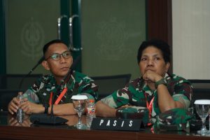 Hukum Divif 2 Kostrad Terima Kunjungan Pasis Dikreg LXII Seskoad