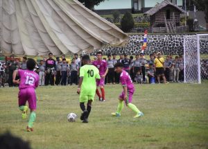 Final Liga Santri Piala Kasad 2022 Wilayah Kodam XVIII/Kasuari Berlangsung Seru dan Meriah