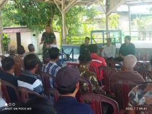 Cegah Kebakaran, Dandim 0402/OKI Patroli Udara dan Sosialisasi Karhutla