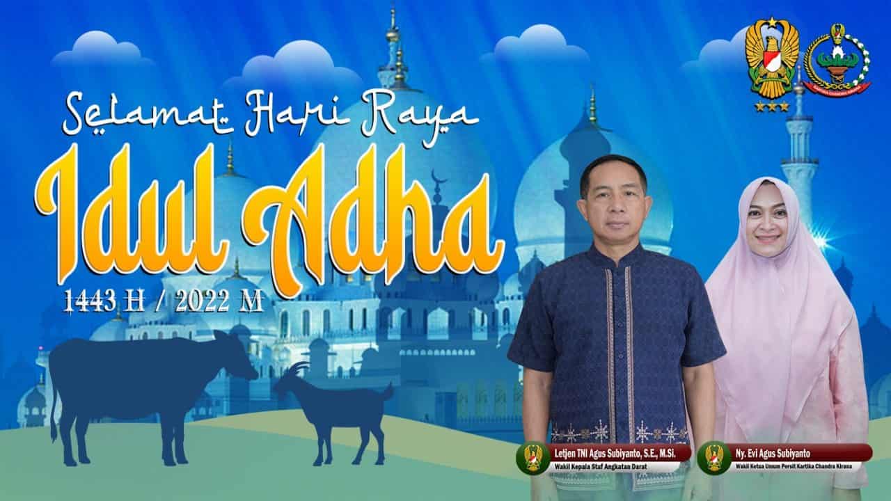 Selamat Hari Raya Idul Adha 1443 H / 2022 M.