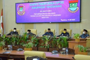 Dandim 0510/Trs Hadiri Rapat Paripurna DPRD Kabupaten Tangerang