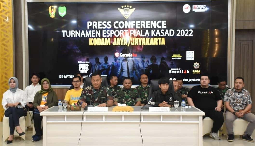 Kodam Jaya Siap Gelar Turnamen Esports Piala Kasad 2022