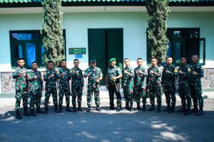 Danpusdikpal Kodiklatad Terima Kunjungan Gubernur Akademi Militer