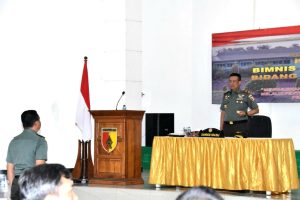 Korem 084/Bhaskara Jaya Gelar Bimnis Tingkat Korem Bidang Wanwil