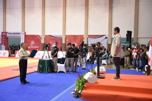 Pangkostrad Tutup Kejurnas Judo Senior dan Kata Piala Menpora 2022, Kontingen DKI Jakarta Juara Umum