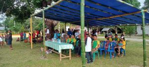 Kebersamaan Satgas Yonarmed 1 Kostrad Bersama Masyarakat Meriahkan HUT Ke-87 Gereja Protestan Maluku