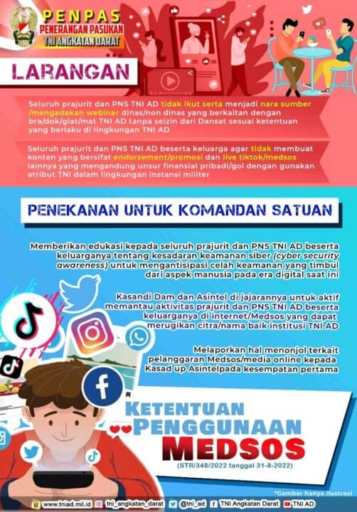KETENTUAN PENGGUNAAN MEDSOS