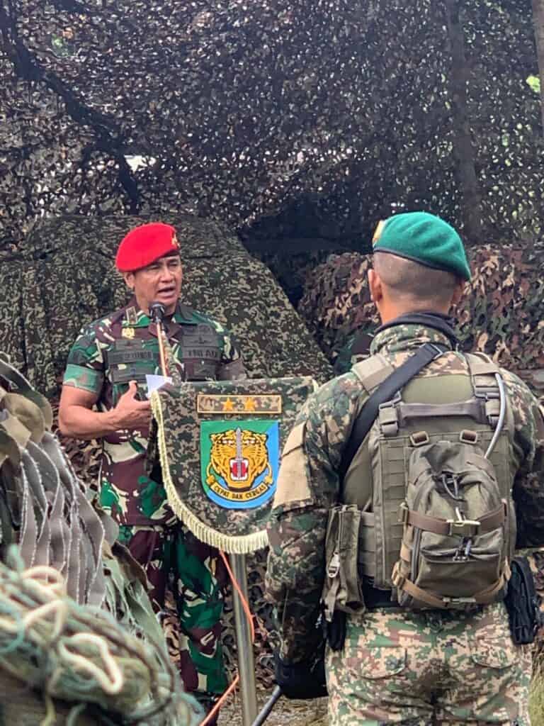 Tingkatkan Hubungan Bilateral Tni Ad Indonesia Dan Tdm Malaysia Selenggarakan Latma Harimau