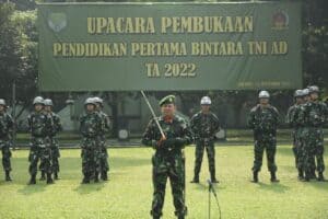 Danrindam Jaya Resmi Buka Pendidikan Pertama Bintara TNI AD TA. 2022