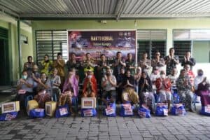 Touring Berbagi Kasih Korem 162/WB, Sambangi Para Lansia di Wilayah Kota Mataram