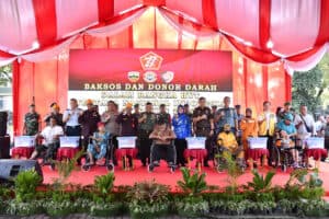 Baksos dan Donor Darah Kodam I/BB di HUT Ke-77 TNI, untuk Membantu Kesulitan Rakyat
