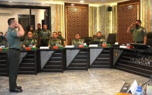 Srenaad Gelar Rapat Panprogar UO TNI AD TW III TA. 2022