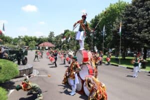 Bakal Tampil pada HUT Ke 77 TNI, Kasad Cek Kesiapan Drumband Canka Panorama