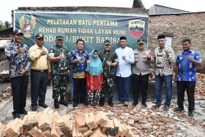Pangdam I/BB Awali Pembangunan 30 RTLH di Wilayah Kodim 0201/Medan