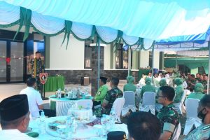 Danrem 142/Tatag Resmikan Renovasi Bangunan Koramil 1401-04/Malunda
