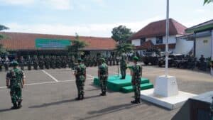 Danrem 061/SK Pimpin Serah Terima Pasukan Pengamanan Instalasi VVIP Istana Kepresidenan Bogor