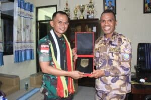 Pererat persahabatan, Satgas Yonif RK 744/SYB hadiri HUT ke-19 UPF Timor Leste