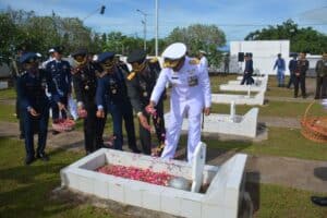 Danrem 174/ATW Pimpin Ziarah Nasional HUT ke – 77 TNI