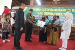 Percepat Penurunan Stunting, Dandim 0709/Kebumen Dikukuhkan sebagai Bapak Asuh Anak Stunting