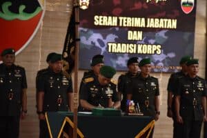 Pangdam I/BB Pimpin Sertijab dan Tradisi Korps Pejabat Utama Kodam I/BB