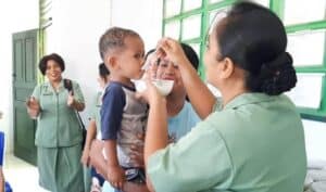 Kodim 1507/Saumlaki Gelar Serbuan Stunting di Pulau Terluar