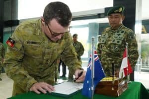 Pangkostrad Terima Kunjungan Kehormatan Commander Forces Command Australian Army