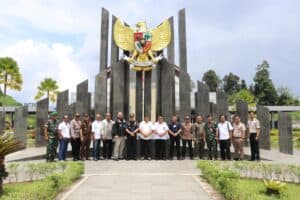 Kunjungi Kotis Satgas Yonif 645/GTY, Direktur C BAIS Minta Perketat Jalur Masuk Perbatasan