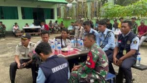 Jelang Purna Tugas Satgas Yonif 711/Rks Gelar Acara Perpisahan