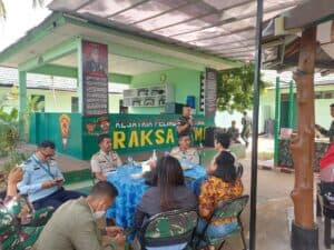 Jelang Purna Tugas Satgas Yonif 711/Rks Gelar Acara Perpisahan