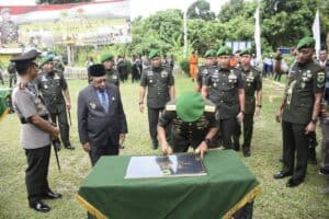 Siap Bantu Percepatan Pembangunan, Pangdam XVIII/Kasuari Remikan Kodim 1811/ Teluk Wondama