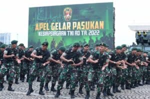 Kasad Pimpin Apel Gelar Kesiapsiagaan Kontijensi