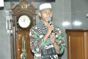 Siswa Dikmaba Santri Rindam Jaya, Tunjukan Kelebihan Dalam Peringatan Maulid Nabi Muhammad SAW