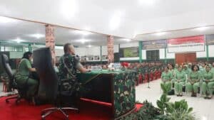 Danrem 172/PWY Ingatkan Prajurit 756/WMS Jadi Solusi Kesulitan Masyarakat