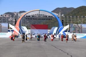 Penyambutan Kartika Symphony Orchestra Ditajenad Yang Sukses Bermusik di Korea Selatan