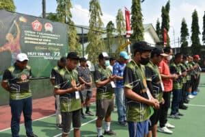 Danrem 084/BJ Buka Open Tournament Tenis Lapangan Danrem Cup