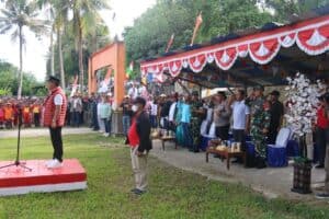 Satgas Yonarmed 1 Kostrad Gelar Pengamanan Karya Bakti di Maluku